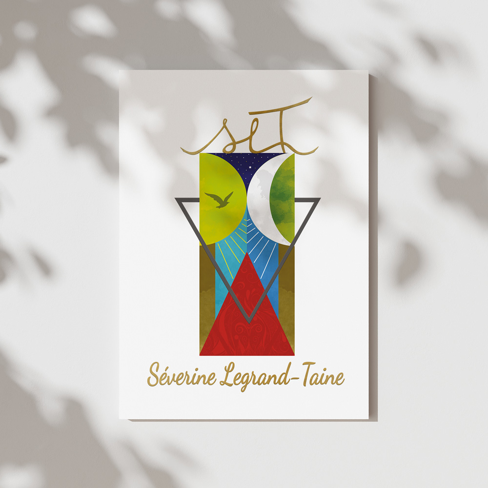 Mandala Bird Graphiste Marmande Severinelegrandtaine Logo