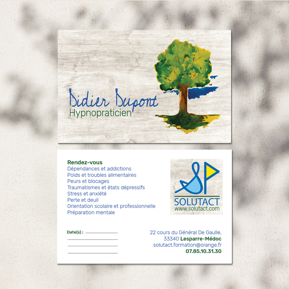 Mandala Bird Graphiste Marmande Solutact Cartevisite